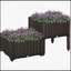 2 Piece Raised Garden Bed with Legs