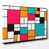 Pink/Orange/White