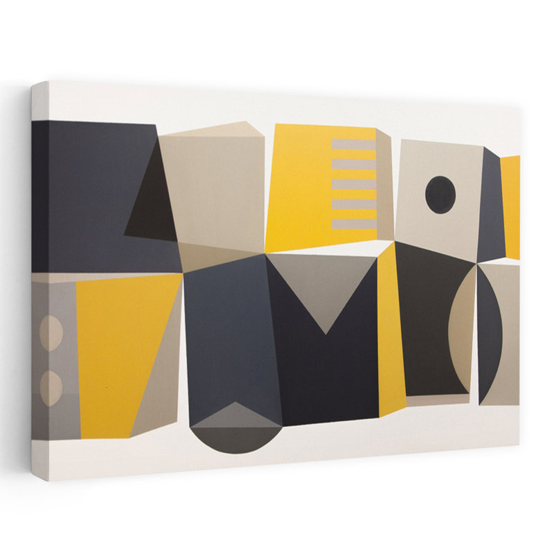 Art contemporain contemporain abstrait, H 16 po x l 24 po