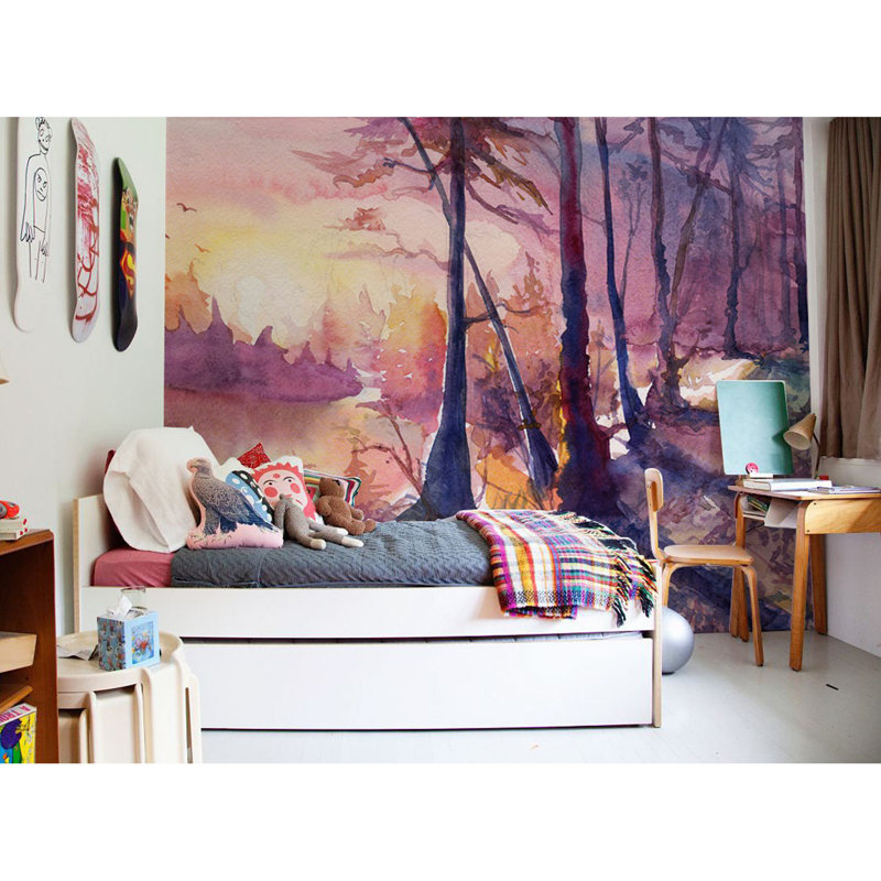 Nicolasa 1.52m x 1.04m Matte Mural, 208 x 146cm
