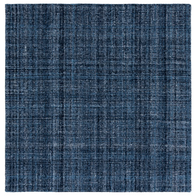 Abstract Hand Tufted Performance Solid Color Indoor Rug