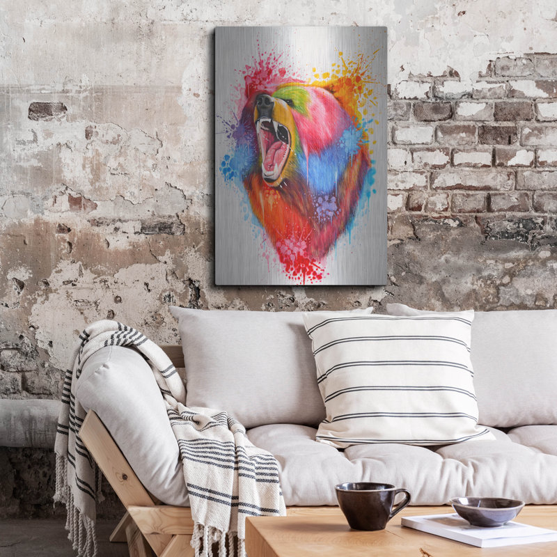 «Oso Splash» d'Ivan Negrete, H 36 po x l 24 po