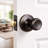Terrace 6-Way Latch Passage Door Knob