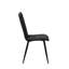 Tufted Upholstered Side Chair in Black