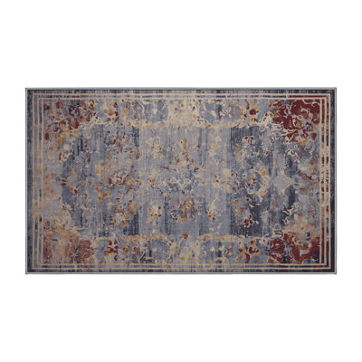 Silky Soft Plush Gray Area Rug
