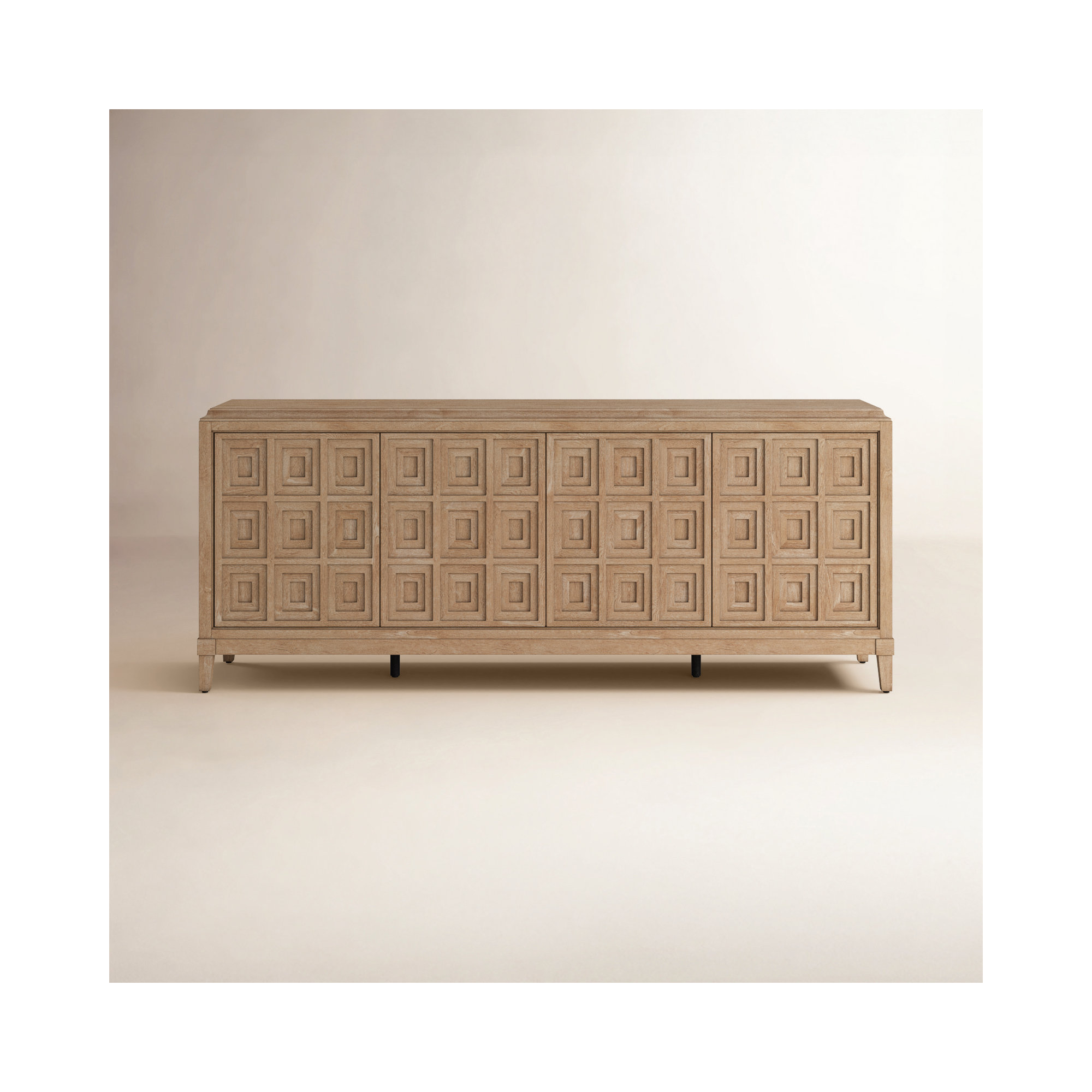 Hayes Entertainment Credenza, Tan
