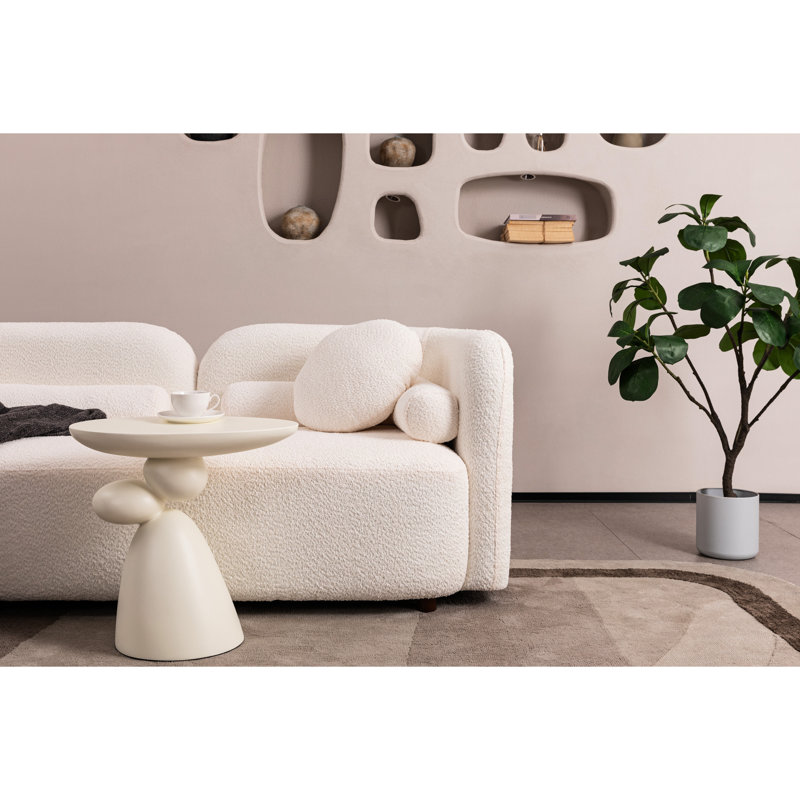 Blanc moderne pour appartement, esthétique à 3 places, confortable couché et assis, conception luxueuse de canapé-lit, diverses postures assises, boucle respirante