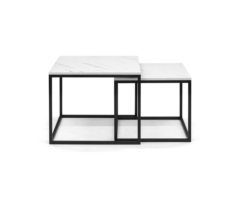 Brosch Frame Coffee Table, White