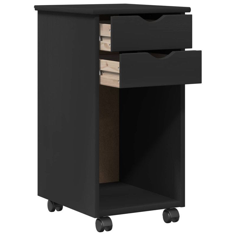 File Cabinet, Black