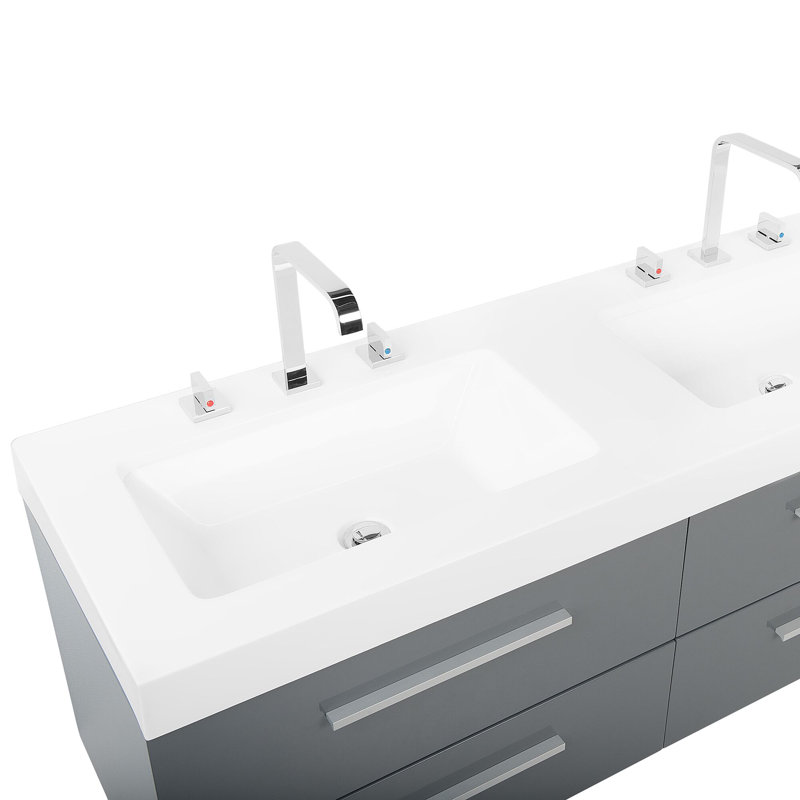 Shepton Vanity & Mirror Set