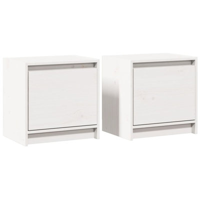 Granston 40cm W Solid Wood Bedside Table
