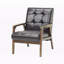 Ensemble de salon en similicuir 3 pièces, finition bois brun, H 30,59 po x l 63,62 po x P 26,94 po-1416152901