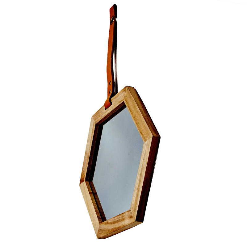 Harlan Hexagon Mirror, 11.2" x 9.8", 2