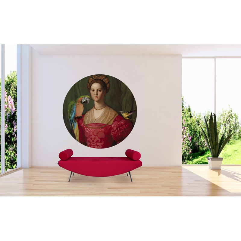 Orient Upholstered Bench, Red