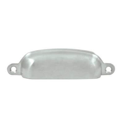 Poignée coquille exposée Deltana SHP29U26D 4 po; finition chrome satiné