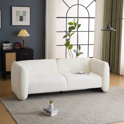 Keanu Boucle Upholstered 3-Seater Sofa