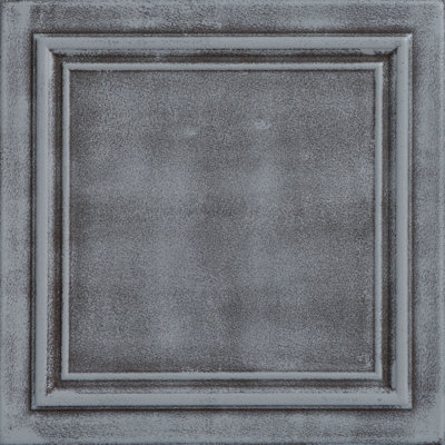 Carreau de plafond en polystyrène à collage 1,6 pi x 1,6 pi Line Art