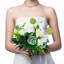 Bouquet de mariage de 11 pouces, bouquet de demoiselle d'honneur Boho, bouquet de mariée Real Touch, arrangement floral pour mariage, ensemble de 1-113196367