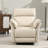 Faux Leather Electric Adjustable Upholstered Lounge Chair Recliner-156147344