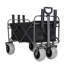 Chariot de pêche et utilitaire tout-terrain robuste avec porte-cannes et grandes roues pneumatiques