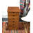 6 Drawer Storage Drawer with Locking Wheels-935587002