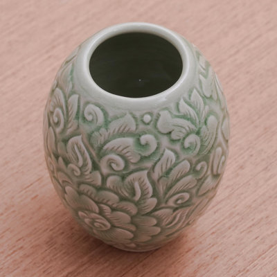 Arras Ceramic Floor Vase