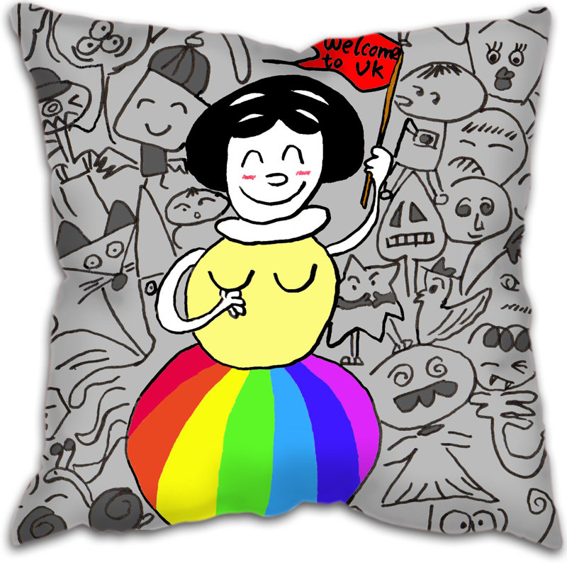 Xan Square Cushion, 44 x 44cm