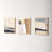 Divided " Divided By 3 In Blue " by Julia Balfour 3 - Pieces-120157155-57576532