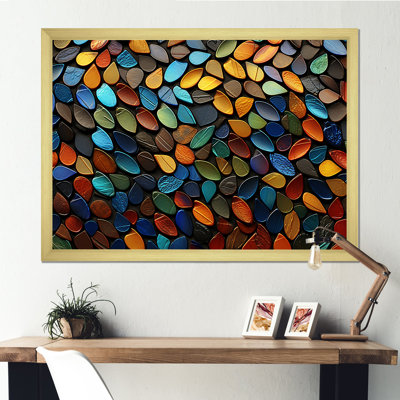 «Zen», art de pierre spirituel coloré
