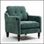Fauteuil en chenille Accent