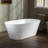 67'' x 31.5'' Freestanding Soaking Acrylic Bathtub-74765261