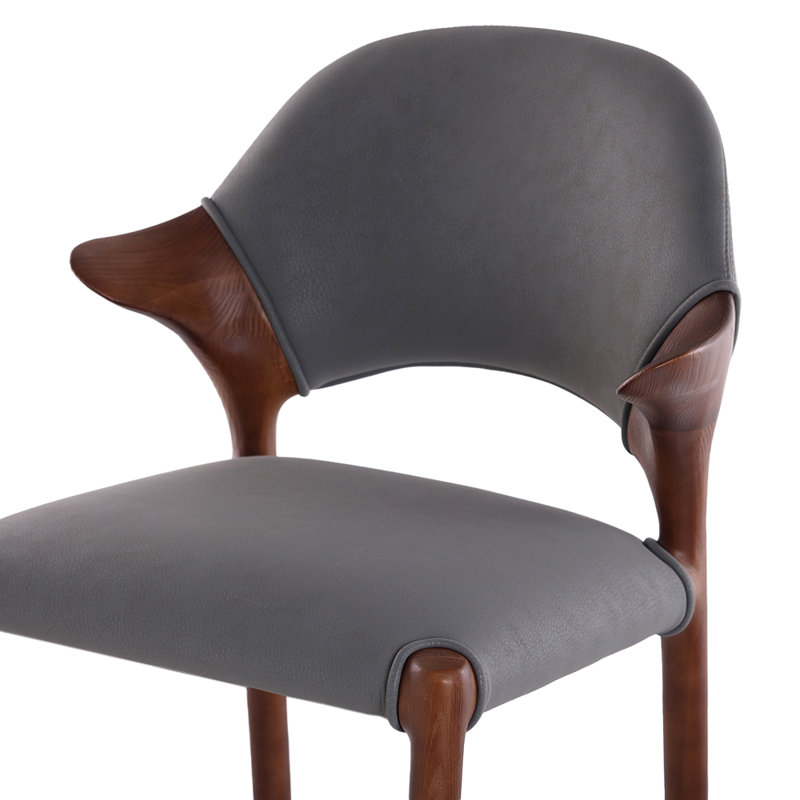 Almeria Bar Stool, Gray