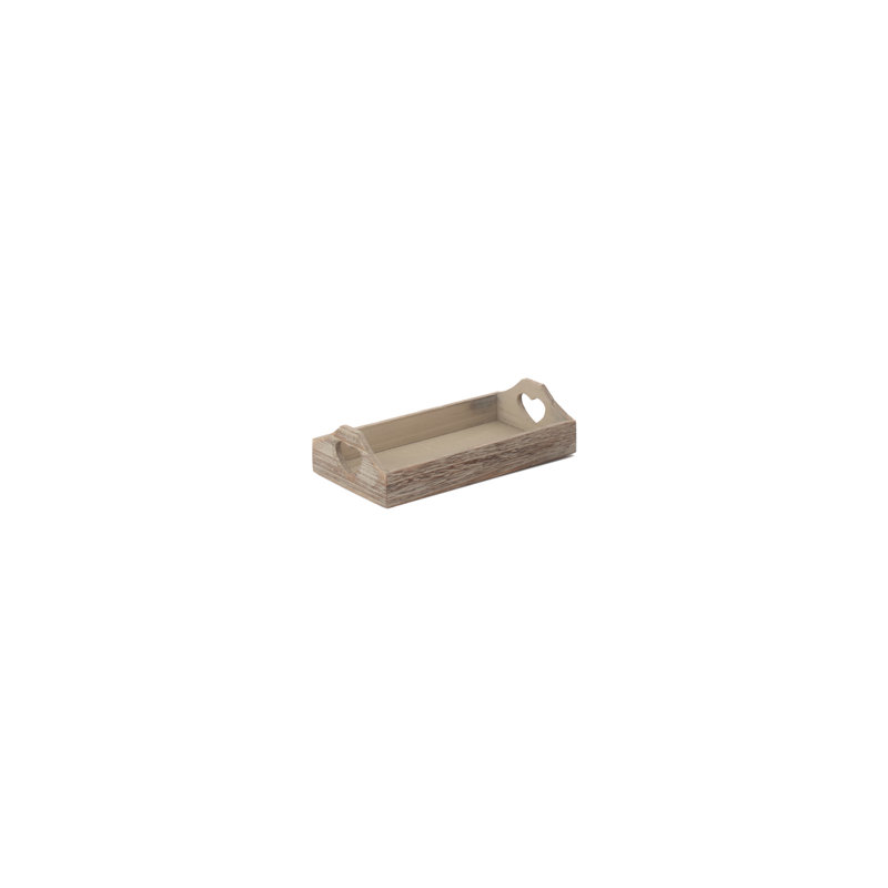 Escolta Small Heart Cut out Serving Tray, 7cm H x 14cm W x 26cm D