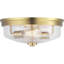 Plafonnier encastré 2 lumières 13,63 po Alrich-1267995255