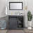 Litsi 35.83'' Single Bathroom Vanity with Ceramic Top-1079709430