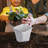 10pcs 3-Gallon Square Plastic Flower Pots Suitable For Indoor And Outdoor Flower Planting, Reusable, Essential Tool For Gardening Enthusiasts-1554879603-1554879600