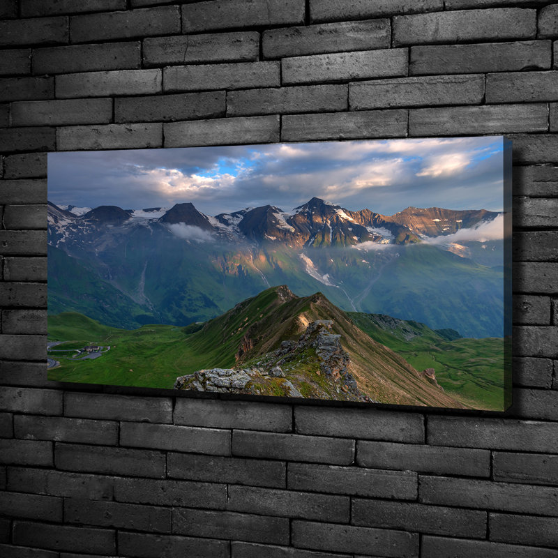 Mountain Peaks - Print, Canvas, 50cm H x 100cm W x 2cm D