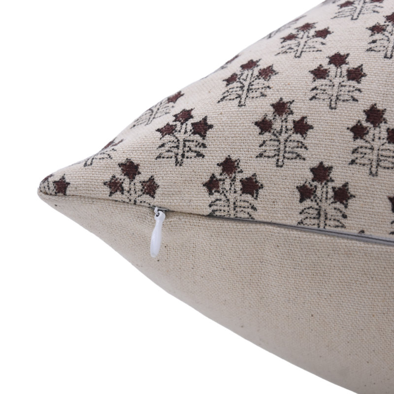 Housse de coussin intérieure / extérieure 100% coton Levert, 16 po x 16 po
