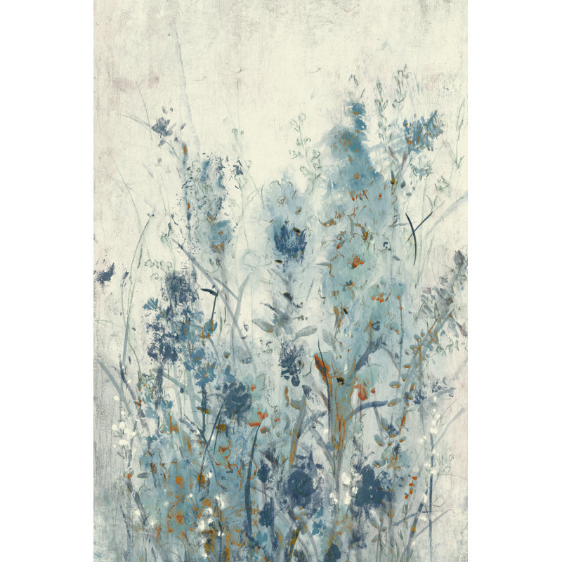 Blue Spring II by Timothy O' Toole - Painting, 91cm H x 61cm W, Black Floater Framed Canvas