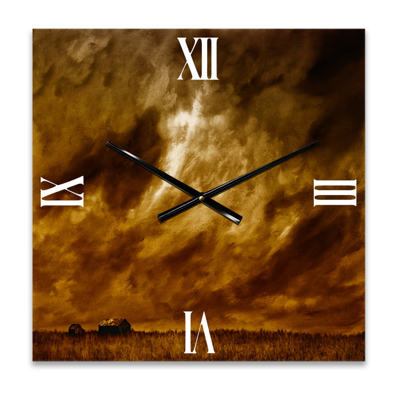 Horloge murale Desert Farmhouse, Moyen
