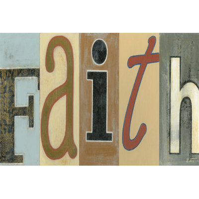 Faith Panel by Norman Wyatt Jr. - Wrapped Canvas Print