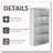 Lockable Wall-Mounted Medicine Cabinet