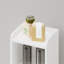 Armoire de rangement pour salle de bain, armoire de coin avec portes et tablette réglable, armoire à papier hygiénique étroite, organisateur de salle de bain pour petits espaces-1816369076-1816369075