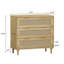 Tiroirs avec tiroir et armoire de rangement en rotin, pour chambre à coucher, salon
