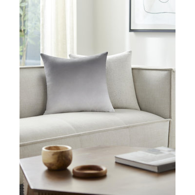 Deadra Ombre Linen Throw Pillow