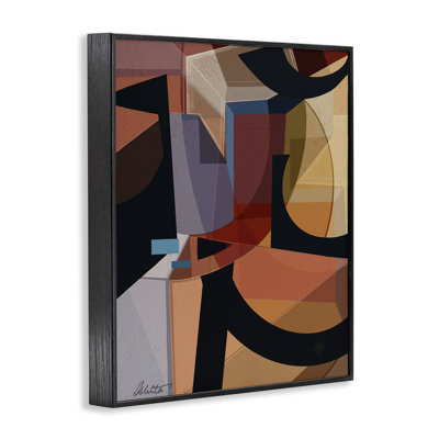 Series of Shapes Framed Giclee, design by Ishita Banerjee