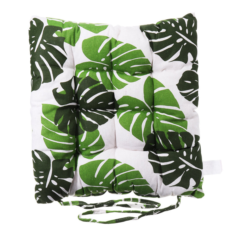 Coussin de siège d'extérieur en lin doux Home Office, l 16 po x H 16 po
