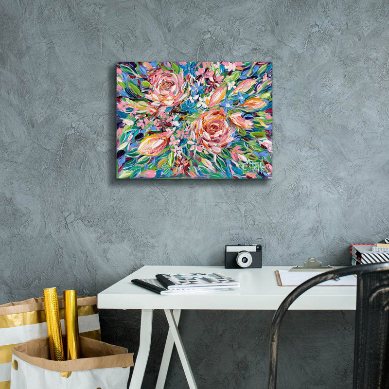 «Potpourri 2» par Estelle Grengs, H 12 po x l 16 po x P 0,75 po