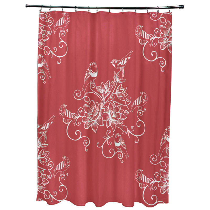Rideau de douche Everill, Corail