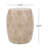 Outdoor Lightweight Concrete Side Table,End Table